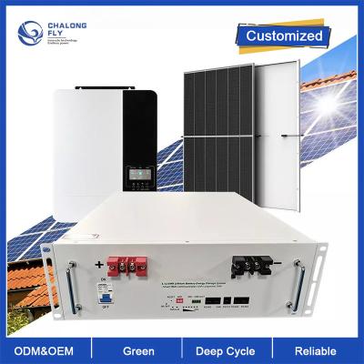 LiFePO4 Lithium Battery Deep Cycle Off Grid OEM ODM 10KW 48V 100AH 200AH Solar Storage Lithium Iron Phosphate Battery