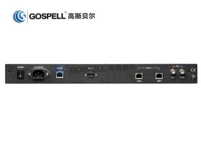 O modulador do IP QAM da televisão de Digitas recebe MPEG-2 os TS, cifragem de 4 CAS