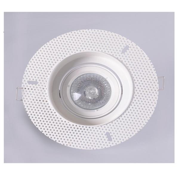 125mm Anti Glare Trimless Downlight 6w Round Die Cast Aluminum Material