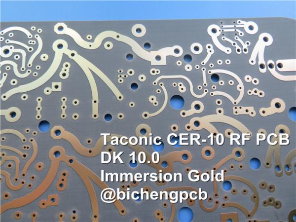 Taconic Cer-10 30mil 2-layer rigid PCB organic-ceramic PTFE composites HASL Lead free