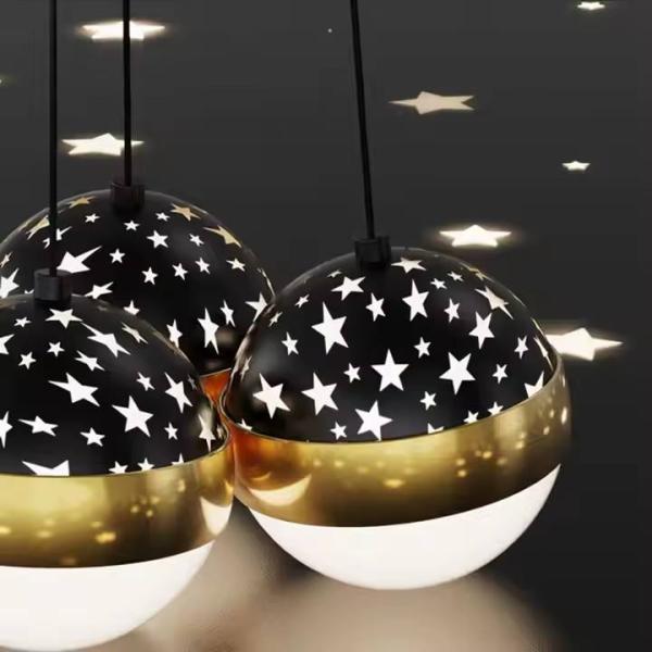 Home Decor Ceiling Hanging Lamp , Nordic Luxury LED Chandelier Pendant Light For Restaurant