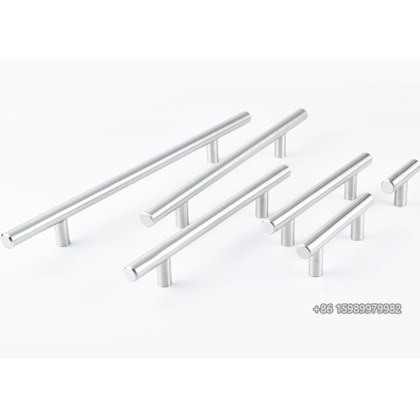 Polished Stainless Steel Bar Handles For Kitchen Cabinets 64mm SUS380