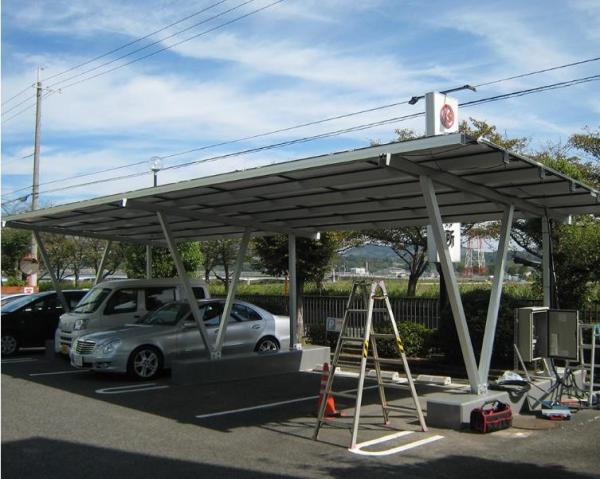 Parking Lot Solar Panel Mounting Bracket Aluminum Waterproof carport solar bracket
