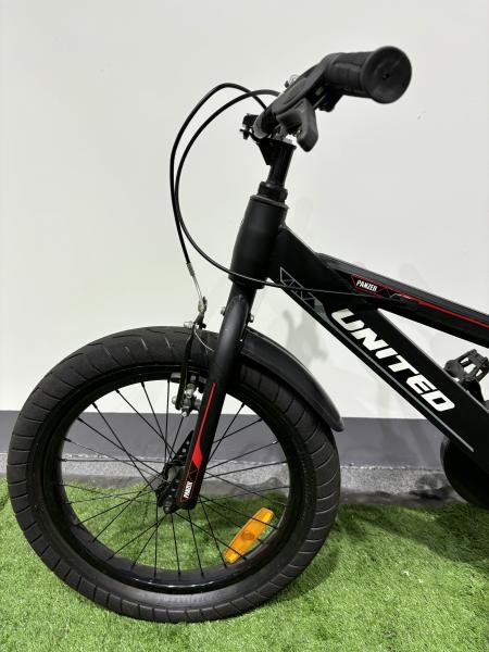 Children Big Fat 4 Wheel Yellow Sporty Kids Bike With Training Wheel