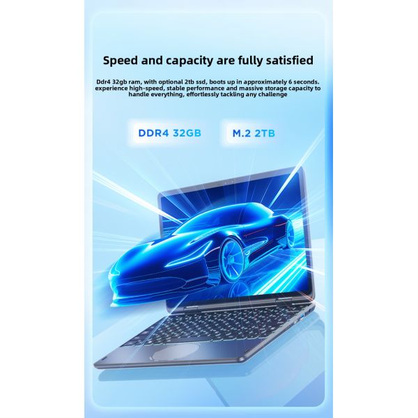 Aether  Factory Notebookcomputer 11Inch IPS Business UltraThin Portable Laptop Windows 10 11 Intel N100 Narrow Bezel