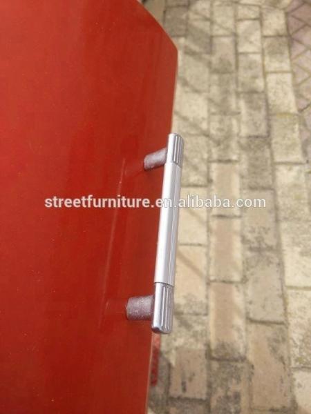 Cute Mild Steel Dog Waste Bin With Surface Mounted Wall Mounted Type