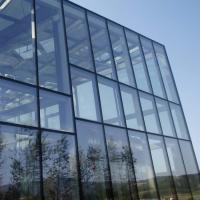 Low E Glass Curtain Wall Interior Energy Saving Unitized Glass Curtain Wall System Commercial Building Curtain Wall Sound Insulation