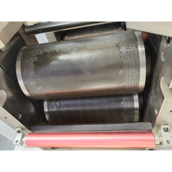 papier d'aluminium de papier peint de cylindre de gaufrage en acier