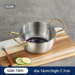 Multi-function Kitchen Cooking Pot Induction Stock Pot Stainless Steel Korean Cookware Soup Pot With Handle