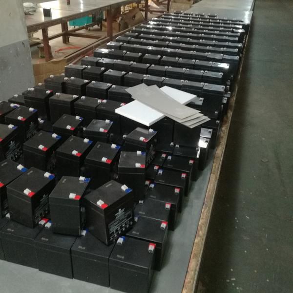 Sealed 12V 5Ah Gel Battery ABS Plastic Battery Box Maintenance Free