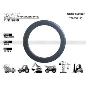 TM18 JCM913 Excavator Travel 2 Stage Gear Shim Spare Parts Electronics Parts