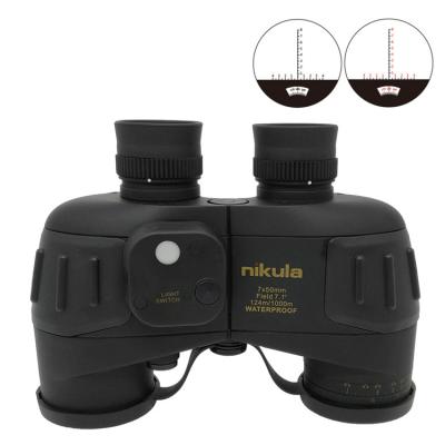 binóculos da visão noturna da longa distância 7x50 altos - telescópio impermeável da tecnologia m750c