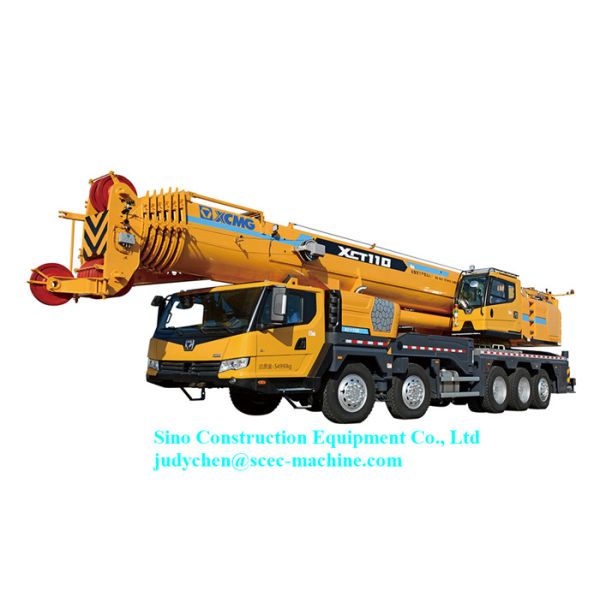 High Performance Telescopic Truck Crane XCT110 110 Ton 6 Section Boom 73m