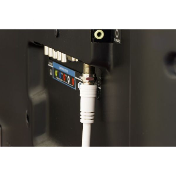 TV Antenna 75Ohm RG6 F Connector Coax Coaxial Cable