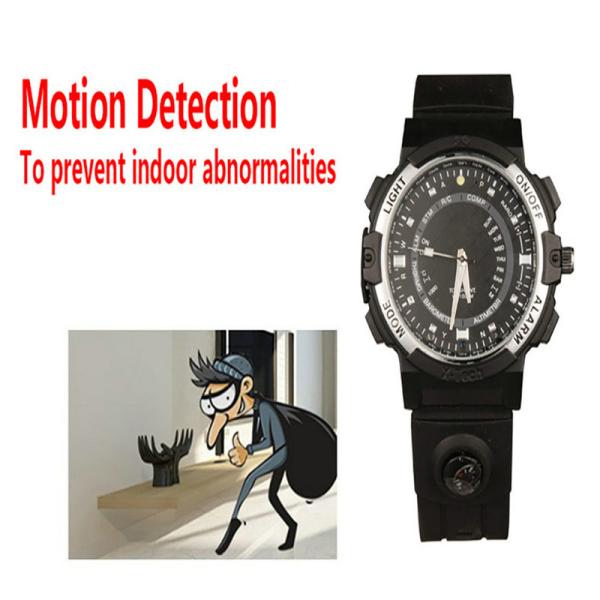 Y30 8GB 720P WIFI P2P IP Spy Watch Hidden Camera Recorder IR Night Vision Motion Detection Remote Video Monitoring