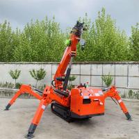 Ascenseur Crane Machine de rotation de 360 degrés 3-12 Ton Customized Spider Crawler Crane à télécommande