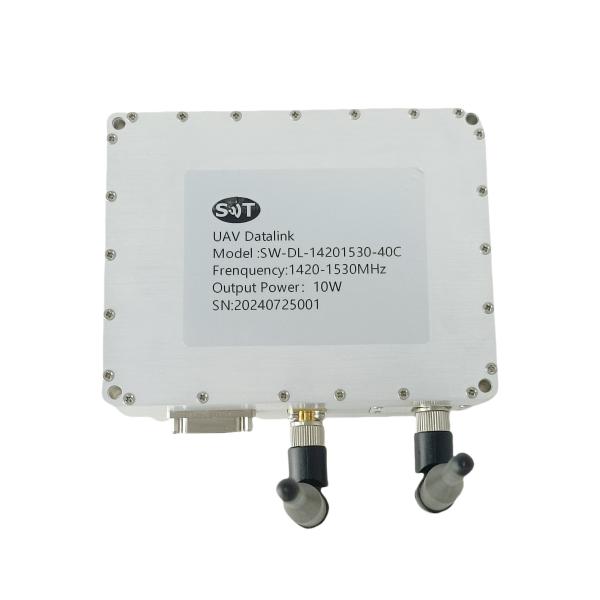 1420-1530MHz 10W Power Amplifier Video Transmission Uav Datalink For Military