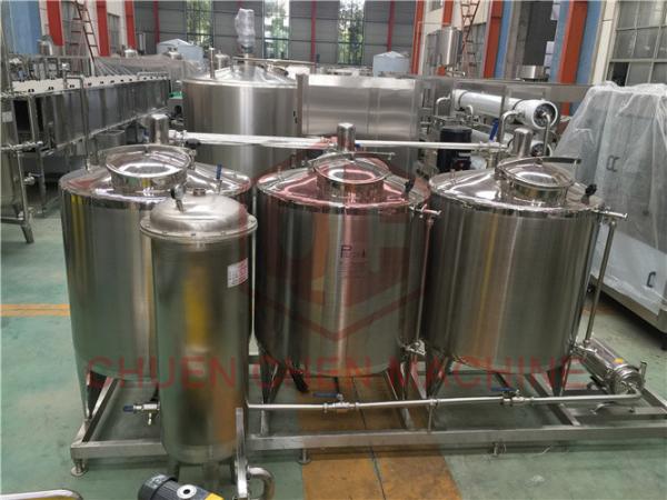 1000L - 10000L Carbonated Drink Production Line Fruit Juice Bottling Equipment
