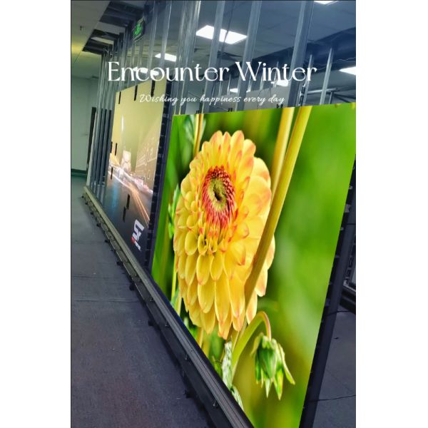 Дисплей высокой четкости с светодиодным изображением P1.25 Малый пиксель Внутренняя видеостенка Легкая сцена