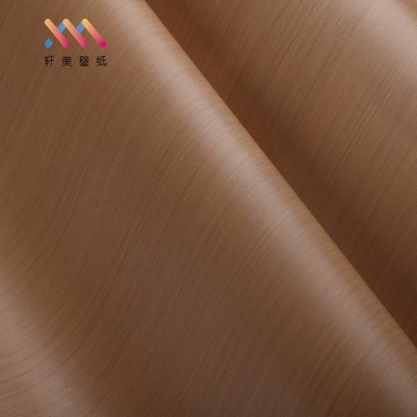 122cm Width Wood Panel Effect Wallpaper Waterproof Black Wood Grain Wallpaper