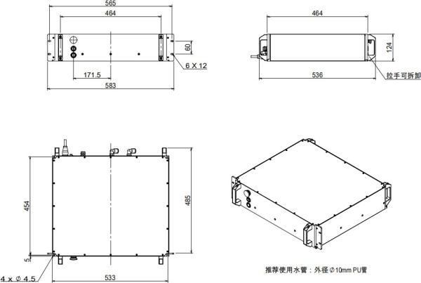 500W High Power Fiber MOPA OEM Laser Machine Cleaning Series