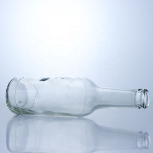 Флинт стекло 276 мл бренди водка текила стеклянная бутылка с пробкой для корпуса материал стекло