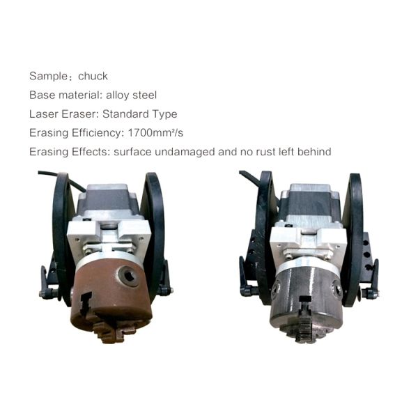 Pulsed Laser Cleaning Machine For Metal / Plastic / Valuable Instrument