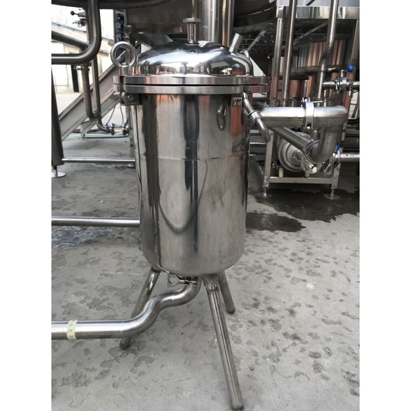 Semi Automatic Control Stainless Steel Beer Brewing Equipment Steam Heating