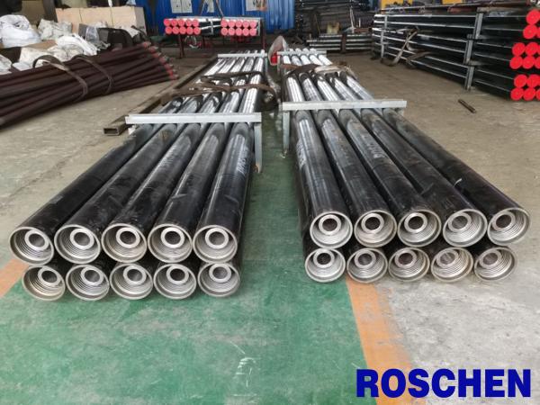 Reverse Circulation Drill Pipe 4 Inch Remet, Metzke Tapered thread drill rods for RC Drilling