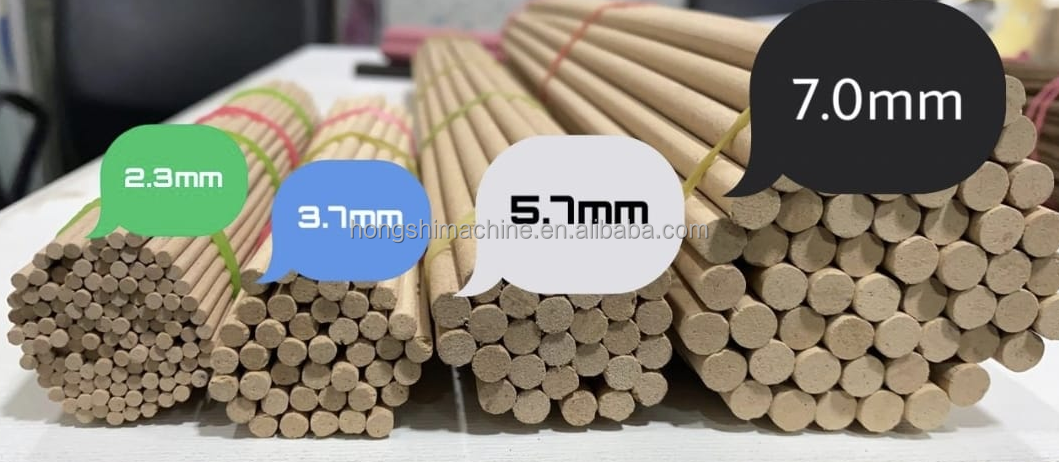 Fully automated powder incense stick production line