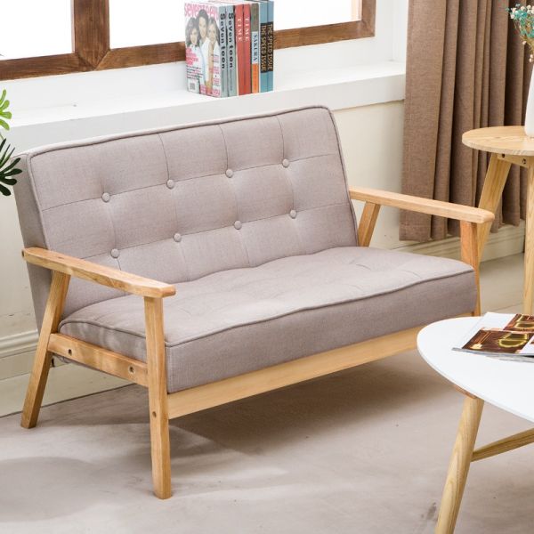 Living Room Kindergarten Reading Seat Corner Sofa with Steel Frame and Large Capacity in Small Department
