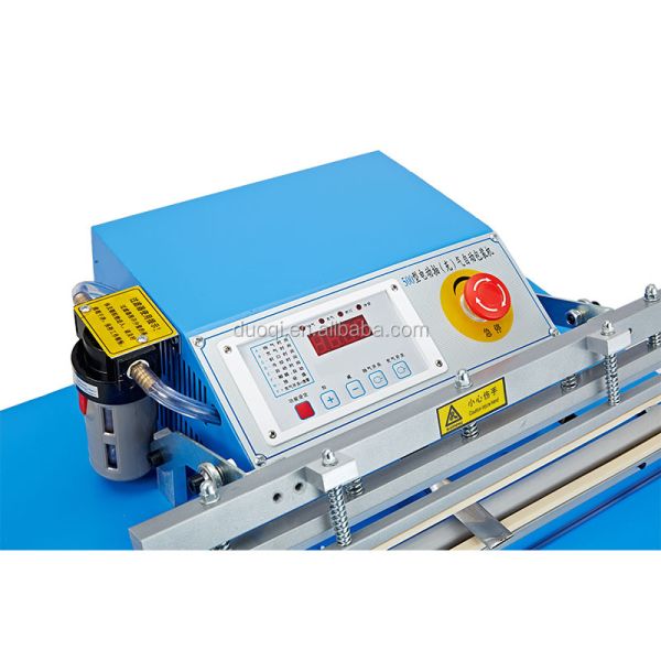 120 Вт Газовая промывка DUOQI DZQ-500TE Вакуумная упаковочная машина для мяса, мяса индейки и рыбы