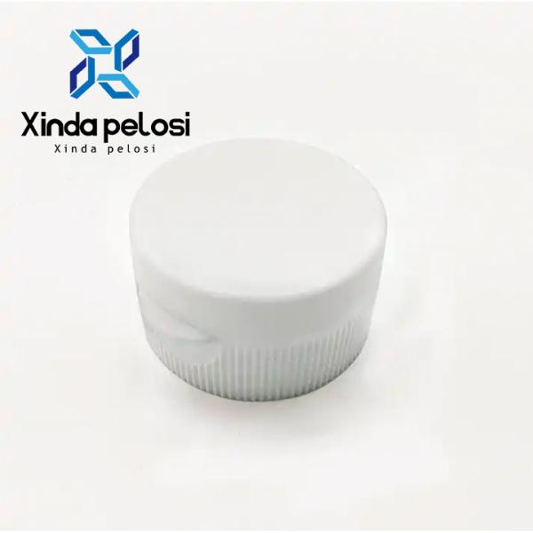 Venda Quente Aceitar Custom Branco Flip Top Caps Material de plástico PP Preme garrafa Flip Cap