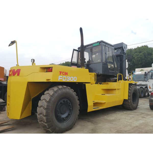 Original TCM Used 25 Ton Forklift 7520 X 3200 X 4250 Mm SGS Approved