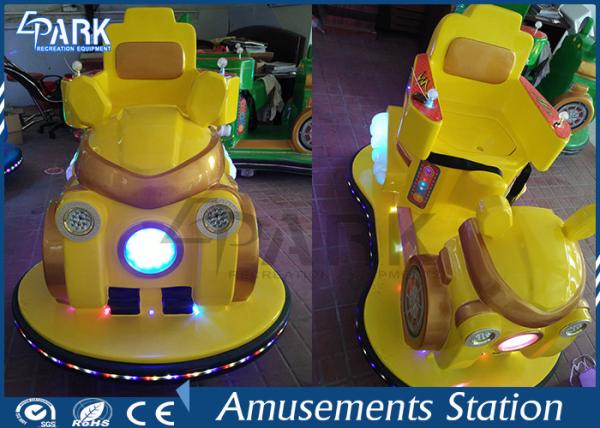 Infrared Sensor Kids Bumper Car Pikachu Fighter Design For Shopping Mall