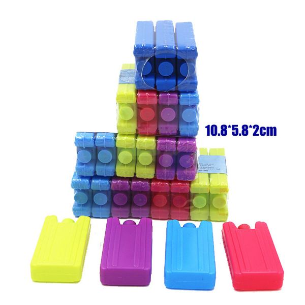 красочным твердым пузыри со льдом ХДПЭ колоризед качеством еды пластиковые широко используют держат холодный охладитель бутылки геля для коробки для завтрака детей