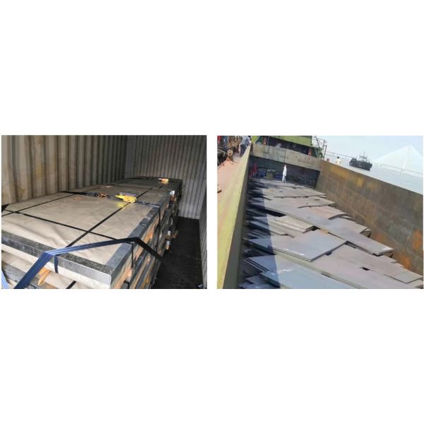 SJ235jr S355jr Медёжная пластина из углеродистой стали оцинкованная / окрашенная