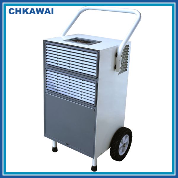 76 Pints/24h Capacity Big Wheels Handrail Dehumidifier for Commercial and Industrial