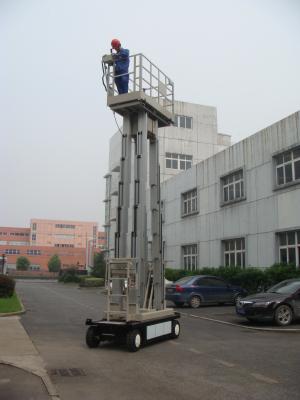 10m  Four Mast Truck Mounted Lift Platform For Continuous Aerial Working