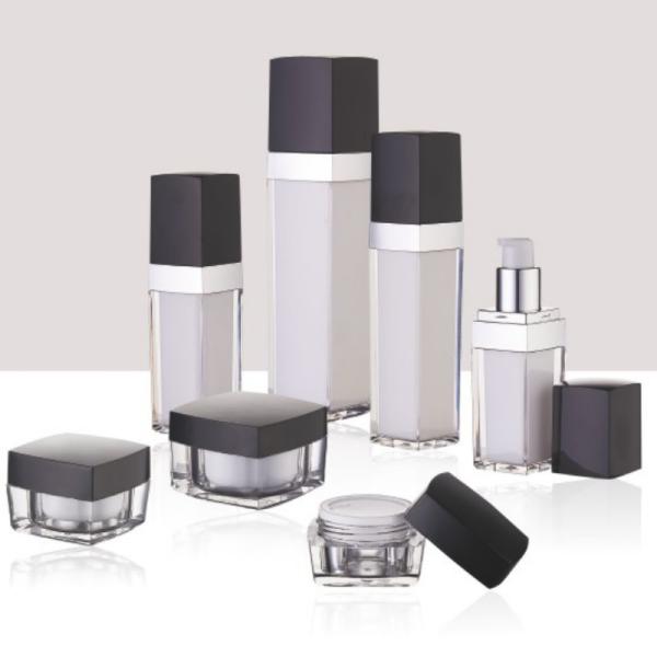 Acrylic Airless Cosmetic Pump Bottle 15ml 30ml 50ml 100ml
