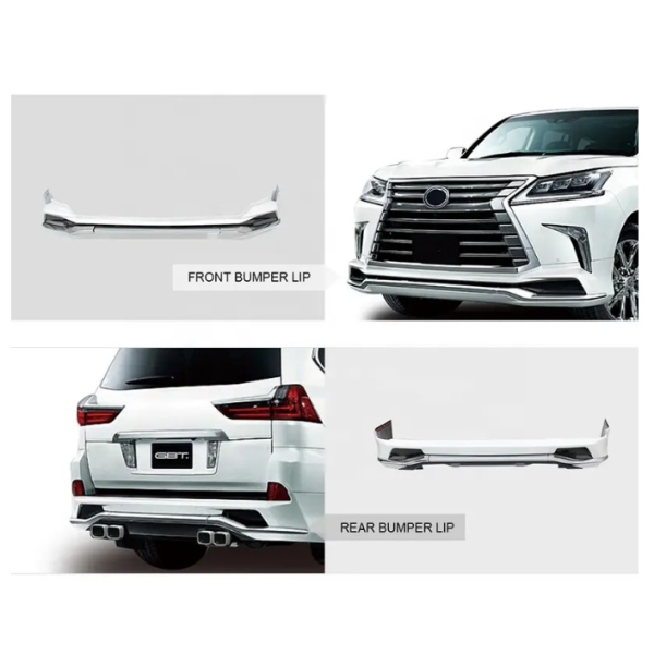 Suitable for 2016-2020 Lexus LX570 Front Lip and Rear Lip Body Kit for Lexus LX570 2016-2020