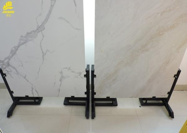 Cold Rolled Steel Stone Sample Display Racks , Mini Market Ceramic Display Shelves