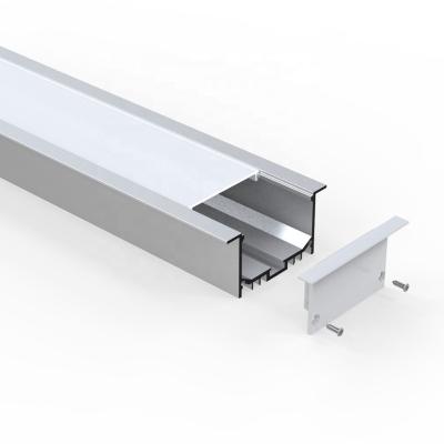 Le profil en aluminium de 6063 alliages pour l'éclairage de bande de LED, a anodisé le profil de lumière de LED