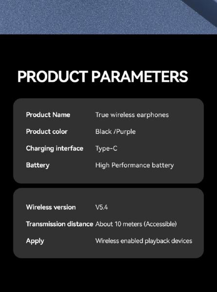 Bluetooth 5.4 F10 Titanium Composite Diaphragm Speaker A2DP AVRCP HFP 12H Battery Life 60H Music Playback 1H Charge