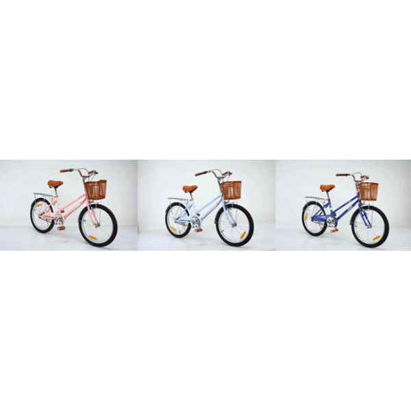 Эргономичный 16-дюймовый девочки дети велосипед односкоростной PU седло маленькие дети велосипед