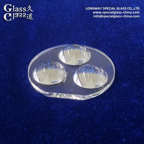 Custom Borosilicate Glass Led Aspherical Lens For Superior Beam Control