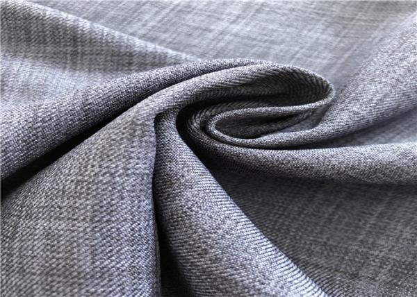 2/2 Twill Sun Fade Resistant Fabric Cation 320D * 320D For Leisure Garment