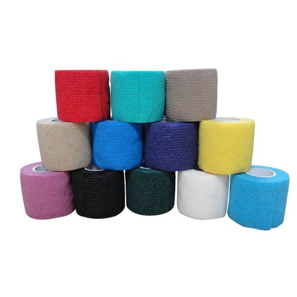 vendaje no tejido cohesivo Látex-libre del abrigo