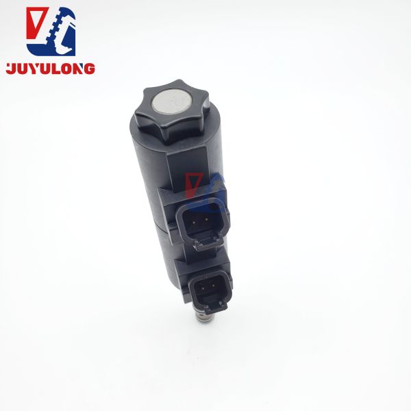 JUYULONG  pilot Safety Solenoid Valve 24VDC for  Wheel Excavator 210/240/290B Construction Machinery Parts