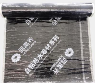 Polymer Modified Asphalt Waterproof Self Adhesive Membrane Coil Thickness 1.5mm 2mm